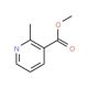 Methyl 2-methylnicotinate (CAS 65719-09-7) - chemical structure image