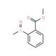Methyl 2-(methylsulfinyl)benzenecarboxylate (CAS 4850-73-1) - chemical structure image