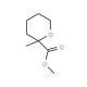 methyl 2-methyltetrahydro-2H-pyran-2-carboxylate - chemical structure image