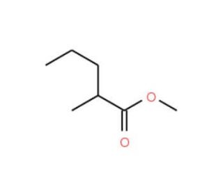 Methyl 2-methylvalerate (CAS 2177-77-7) - chemical structure image