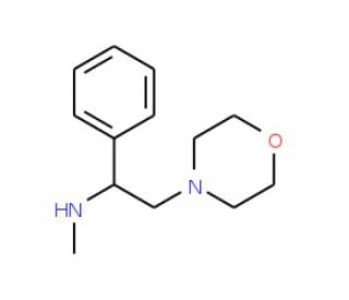 Methyl-(2-morpholin-4-yl-1-phenyl-ethyl)-amine - chemical structure image