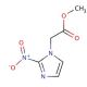 Methyl 2-nitro-1-imidazoleacetate (CAS 22813-31-6) - chemical structure image
