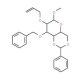 Methyl 2-O-allyl-3-O-benzyl-4,6-O-benzylidene-a-D-mannopyranoside (CAS 210297-54-4) - chemical structure image
