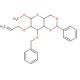Methyl 2-O-Allyl-3-O-benzyl-4,6-O-benzylidene-α-D-mannopyranoside (CAS 210297-54-4) - chemical structure image