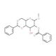 Methyl 2-O-Benzoyl-4,6-di-O-benzylidene-α-D-glucopyranoside (CAS 28642-64-0) - chemical structure image