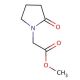 Methyl 2-oxo-1-pyrrolidineacetate (CAS 59776-88-4) - chemical structure image
