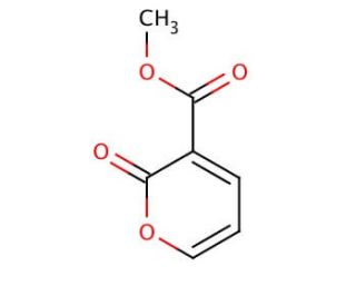 Methyl 2-oxo-2H-pyran-3-carboxylate (CAS 25991-27-9) - chemical structure image