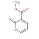 Methyl 2-oxo-2H-pyran-3-carboxylate (CAS 25991-27-9) - chemical structure image