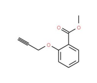 Methyl 2-(prop-2-yn-1-yloxy)benzoate (CAS 59155-84-9) - chemical structure image