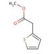 Methyl 2-thiopheneacetate (CAS 19432-68-9) - chemical structure image