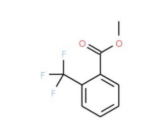 Methyl 2-(trifluoromethyl)benzoate (CAS 344-96-7) - chemical structure image