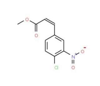 methyl (2E)-3-(4-chloro-3-nitrophenyl)acrylate - chemical structure image