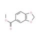 methyl 2H-1,3-benzodioxole-5-carboxylate (CAS 326-56-7) - chemical structure image