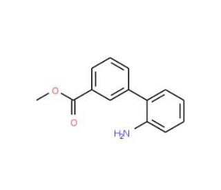 Methyl 2&prime;-amino[1,1&prime;-biphenyl]-3-carboxylate (CAS 177171-13-0) - chemical structure image
