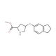 Methyl (2S,4S)-4-(2,3-dihydro-1H-inden-5-yloxy)-2-pyrrolidinecarboxylate - chemical structure image