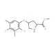 Methyl (2S,4S)-4-(2,4-dichloro-3,5-dimethyl-phenoxy)-2-pyrrolidinecarboxylate - chemical structure image