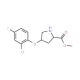 Methyl (2S,4S)-4-(2-chloro-4-fluorophenoxy)-2-pyrrolidinecarboxylate - chemical structure image