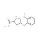 Methyl (2S,4S)-4-(2-methoxyphenoxy)-2-pyrrolidinecarboxylate - chemical structure image