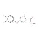 Methyl (2S,4S)-4-(3,4-difluorophenoxy)-2-pyrrolidinecarboxylate - chemical structure image
