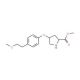 Methyl (2S,4S)-4-[4-(2-methoxyethyl)phenoxy]-2-pyrrolidinecarboxylate - chemical structure image