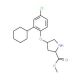 Methyl (2S,4S)-4-(4-chloro-2-cyclohexylphenoxy)-2-pyrrolidinecarboxylate - chemical structure image