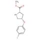 Methyl (2S,4S)-4-(4-iodophenoxy)-2-pyrrolidinecarboxylate - chemical structure image