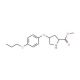 Methyl (2S,4S)-4-(4-propoxyphenoxy)-2-pyrrolidinecarboxylate - chemical structure image