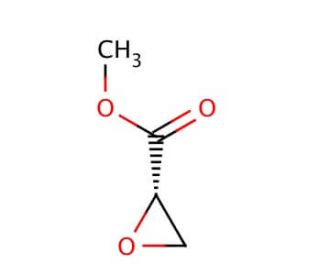Methyl (2S)-glycidate (CAS 118712-39-3) - chemical structure image