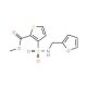 Methyl 3-{[(2-furylmethyl)amino]-sulfonyl}thiophene-2-carboxylate - chemical structure image