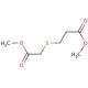 Methyl 3-[(2-methoxy-2-oxoethyl)thio]propanoate (CAS 7400-45-5) - chemical structure image