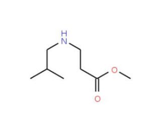 methyl 3-[(2-methylpropyl)amino]propanoate - chemical structure image