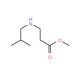 methyl 3-[(2-methylpropyl)amino]propanoate - chemical structure image