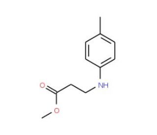 methyl 3-[(4-methylphenyl)amino]propanoate - chemical structure image