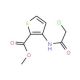 methyl 3-[(chloroacetyl)amino]thiophene-2-carboxylate (CAS 146381-88-6) - chemical structure image
