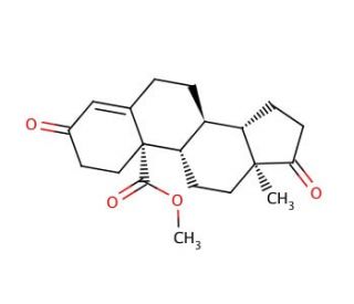 Methyl 3,17-Dioxo-4-androsten-19-oate (CAS 22256-03-7) - chemical structure image