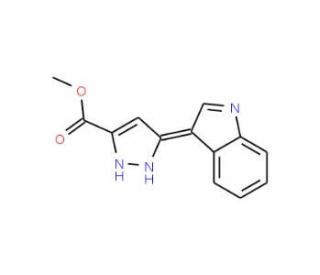 methyl 3-(1H-indol-3-yl)-1H-pyrazole-5-carboxylate - chemical structure image