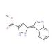 methyl 3-(1H-indol-3-yl)-1H-pyrazole-5-carboxylate - chemical structure image