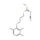 Methyl [3-(2,3,6-trimethylphenoxy)propyl]-cyanocarbonimidodithioate - chemical structure image