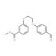 Methyl 3-[2-(4-formylphenoxy)ethoxy]-benzenecarboxylate (CAS 937601-95-1) - chemical structure image