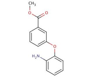 Methyl 3-(2-aminophenoxy)benzoate - chemical structure image