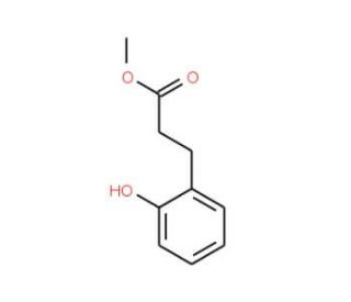 Methyl 3-(2-hydroxyphenyl)propionate (CAS 20349-89-7) - chemical structure image