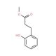 Methyl 3-(2-hydroxyphenyl)propionate (CAS 20349-89-7) - chemical structure image