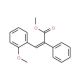 Methyl 3-(2-methoxyphenyl)-2-phenylacrylate (CAS 42307-45-9) - chemical structure image