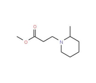 Methyl 3-(2-methylpiperidin-1-yl)propanoate - chemical structure image