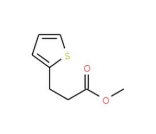 Methyl 3-[2-Thienyl)propanoate (CAS 16862-05-8) - chemical structure image