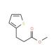 Methyl 3-[2-Thienyl)propanoate (CAS 16862-05-8) - chemical structure image