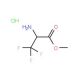Methyl 3,3,3-trifluoroalaninate hydrochloride (CAS 27240-44-4 (non-hydrochloride)) - chemical structure image