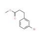 Methyl 3-(3-bromophenyl)propanoate (CAS 151583-29-8) - chemical structure image