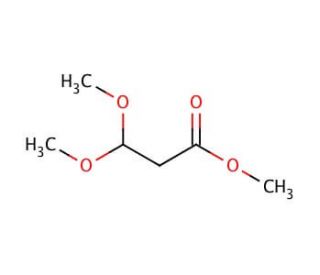 Methyl 3,3-dimethoxypropionate (CAS 7424-91-1) - chemical structure image