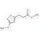 Methyl 3-(3-methoxyisoxazol-5-yl)propanoate - chemical structure image